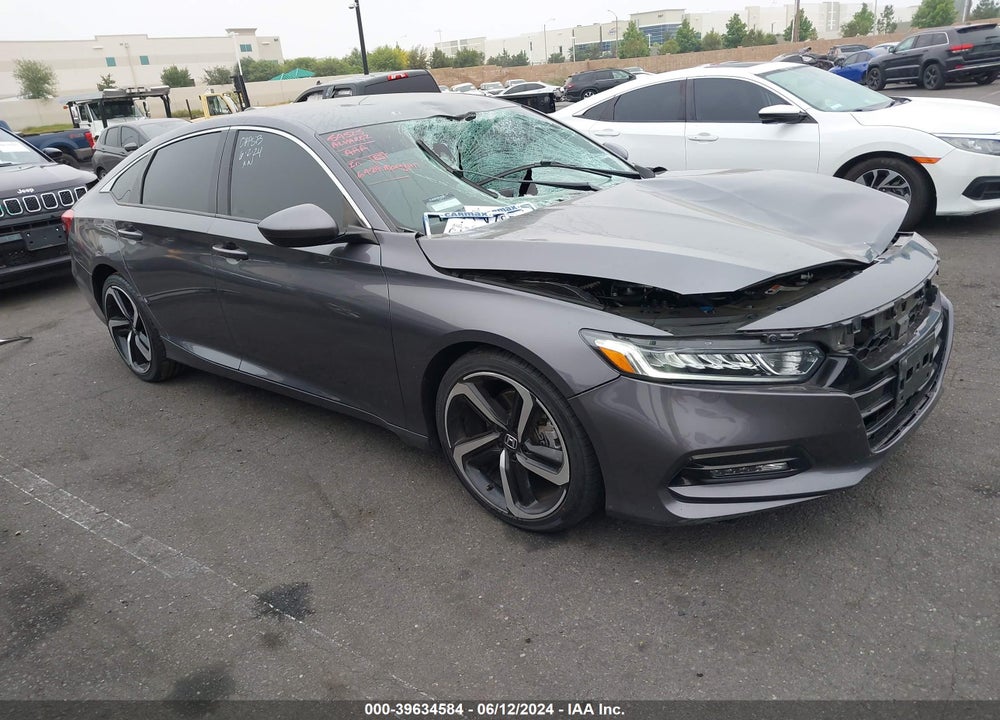 2019 HONDA ACCORD SPORT VIN: 1HGCV1F37KA129373