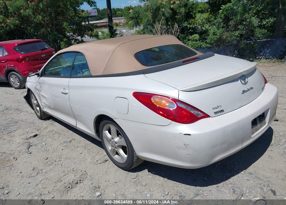 2005 TOYOTA CAMRY SOLARA SLE VIN: 4T1FA38P05U055909