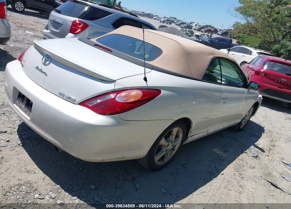 2005 TOYOTA CAMRY SOLARA SLE VIN: 4T1FA38P05U055909