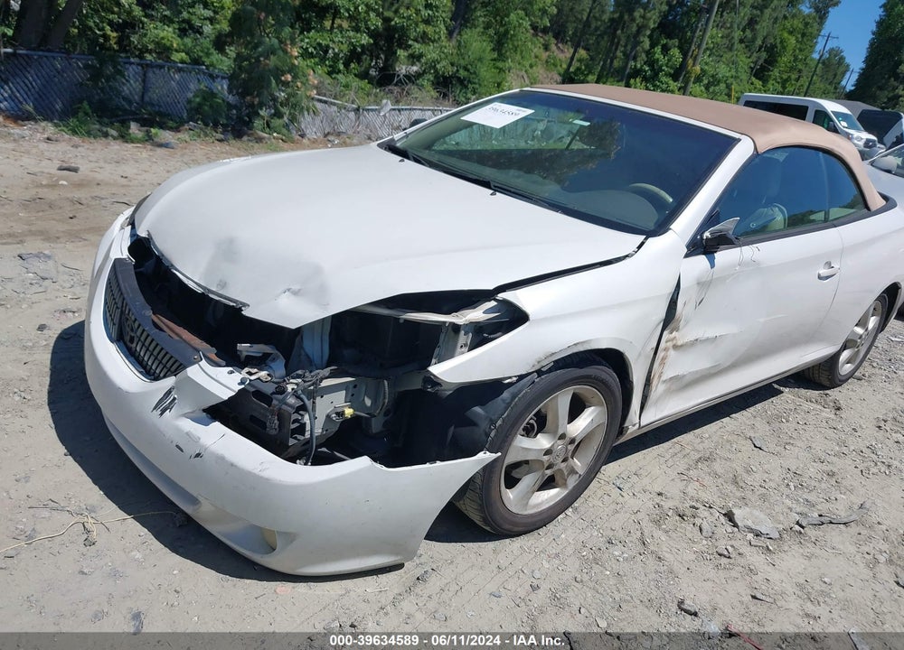 2005 TOYOTA CAMRY SOLARA SLE VIN: 4T1FA38P05U055909