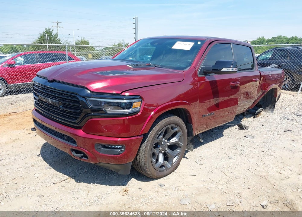 2021 RAM 1500 LIMITED 4X4 5'7 BOX VIN: 1C6SRFHM3MN817908