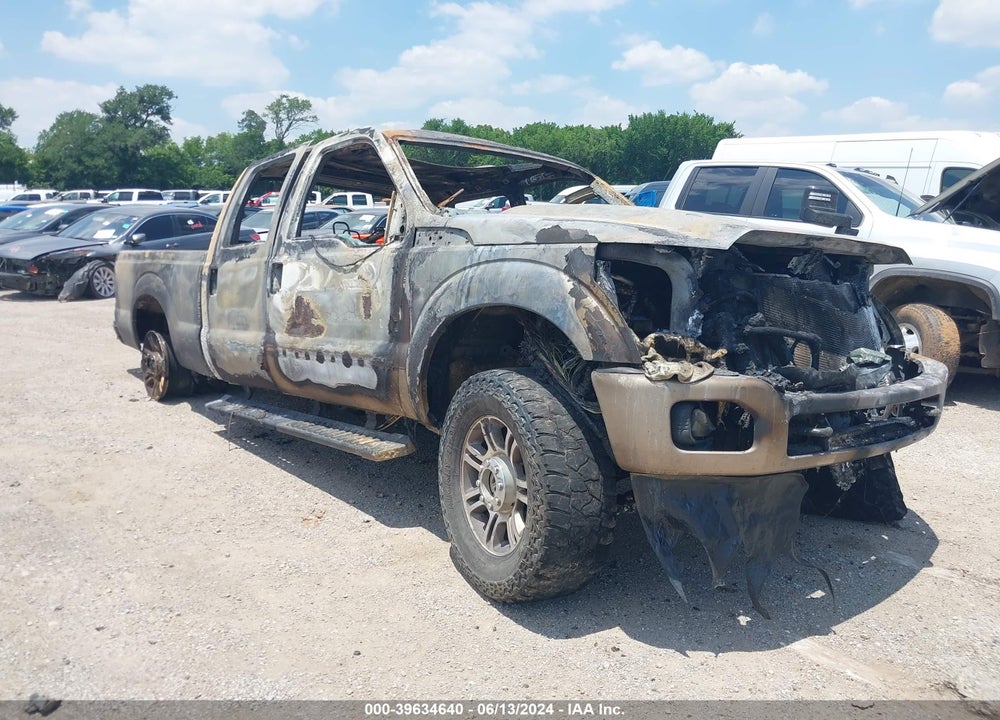 2011 FORD F-250 LARIAT VIN: 1FT7W2BT0BEB08723
