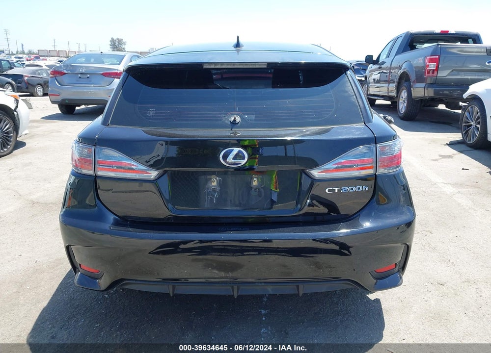 2014 LEXUS CT 200H VIN: JTHKD5BHXE2184371