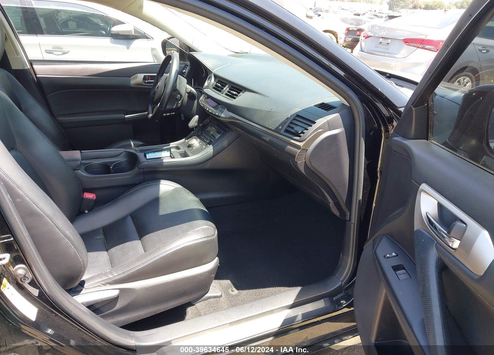 2014 LEXUS CT 200H VIN: JTHKD5BHXE2184371