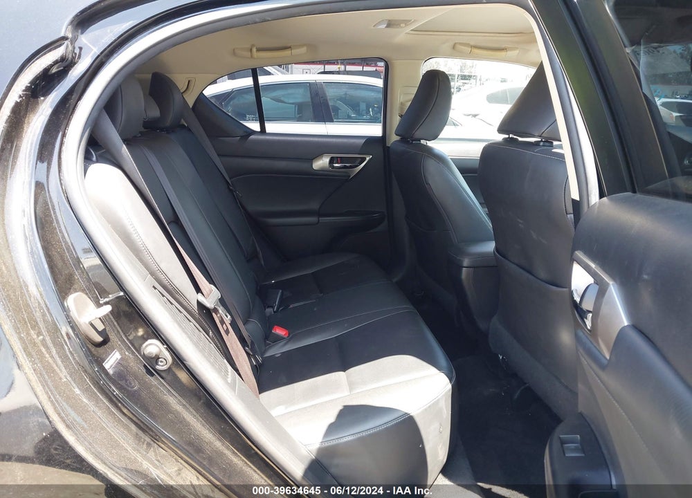 2014 LEXUS CT 200H VIN: JTHKD5BHXE2184371