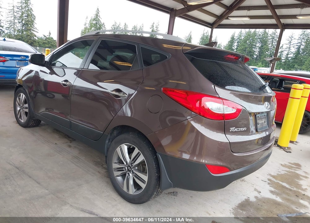 2014 HYUNDAI TUCSON LIMITED VIN: KM8JUCAG8EU821364