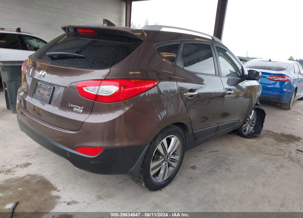 2014 HYUNDAI TUCSON LIMITED VIN: KM8JUCAG8EU821364