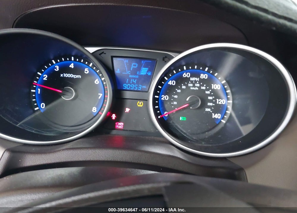 2014 HYUNDAI TUCSON LIMITED VIN: KM8JUCAG8EU821364