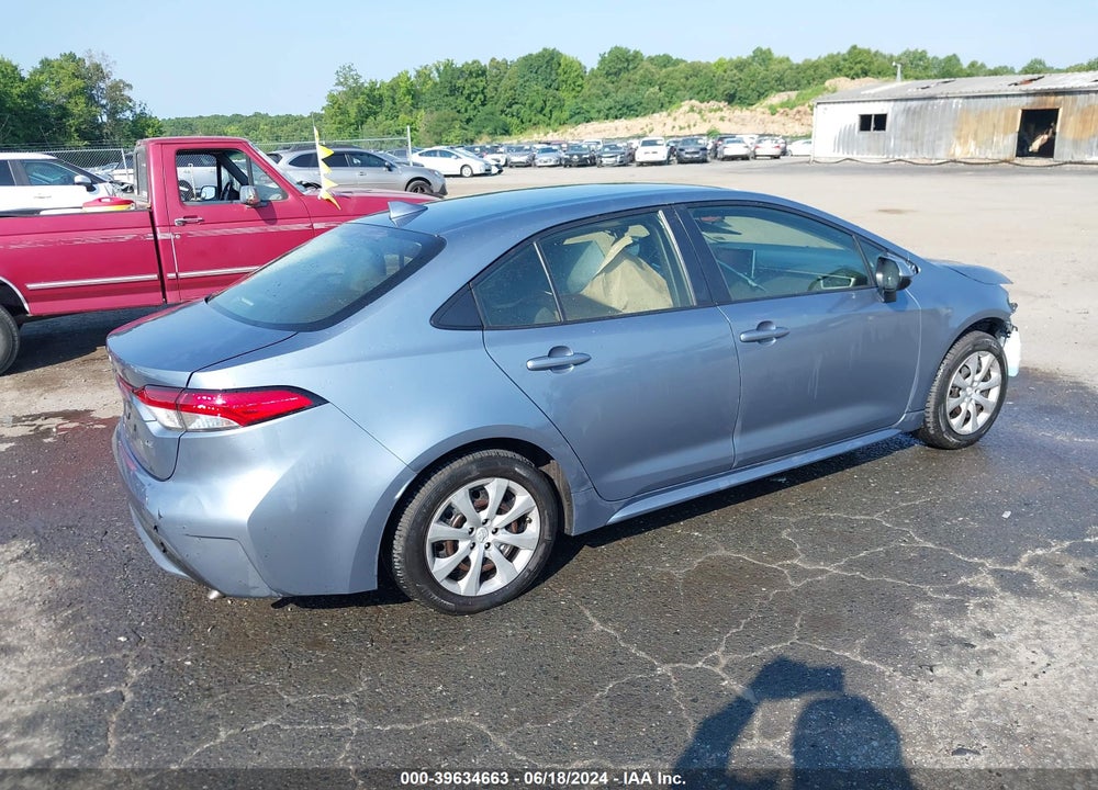 2020 TOYOTA COROLLA LE VIN: JTDEPRAEXLJ102386