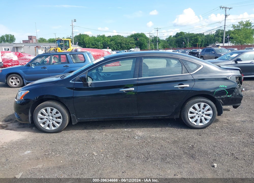 2015 NISSAN SENTRA SV VIN: 3N1AB7AP3FL666609