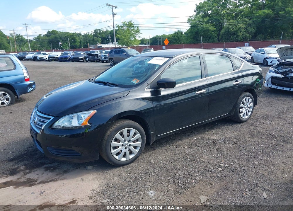 2015 NISSAN SENTRA SV VIN: 3N1AB7AP3FL666609