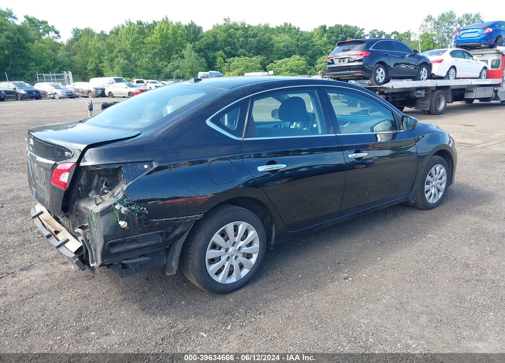 2015 NISSAN SENTRA SV VIN: 3N1AB7AP3FL666609