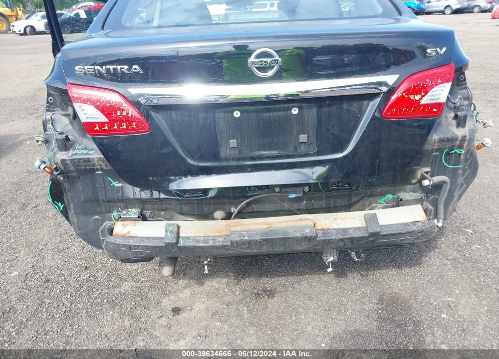 2015 NISSAN SENTRA SV VIN: 3N1AB7AP3FL666609