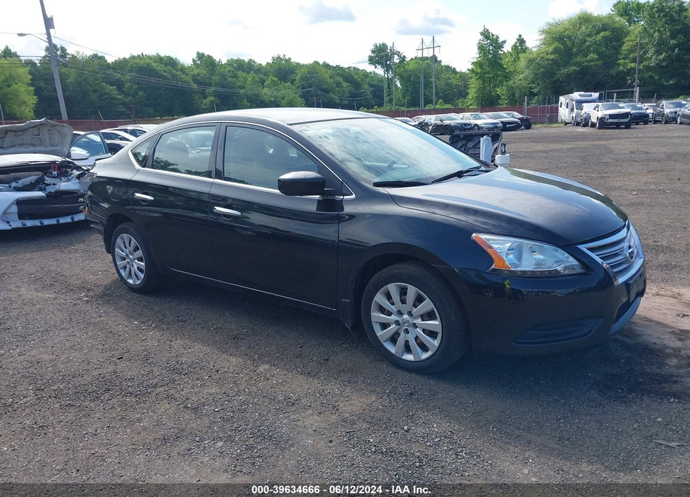 2015 NISSAN SENTRA SV VIN: 3N1AB7AP3FL666609