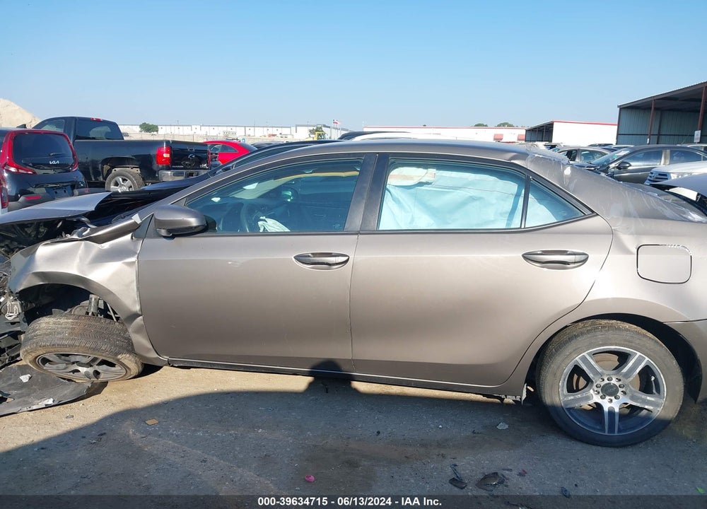 2019 TOYOTA COROLLA LE VIN: 5YFBURHE6KP873732