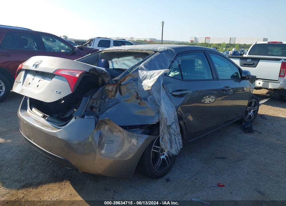 2019 TOYOTA COROLLA LE VIN: 5YFBURHE6KP873732