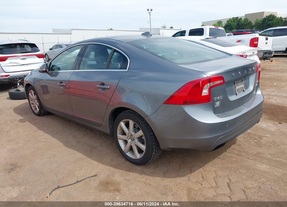 2016 VOLVO S60 T5 PREMIER VIN: YV1612TK6G2407359