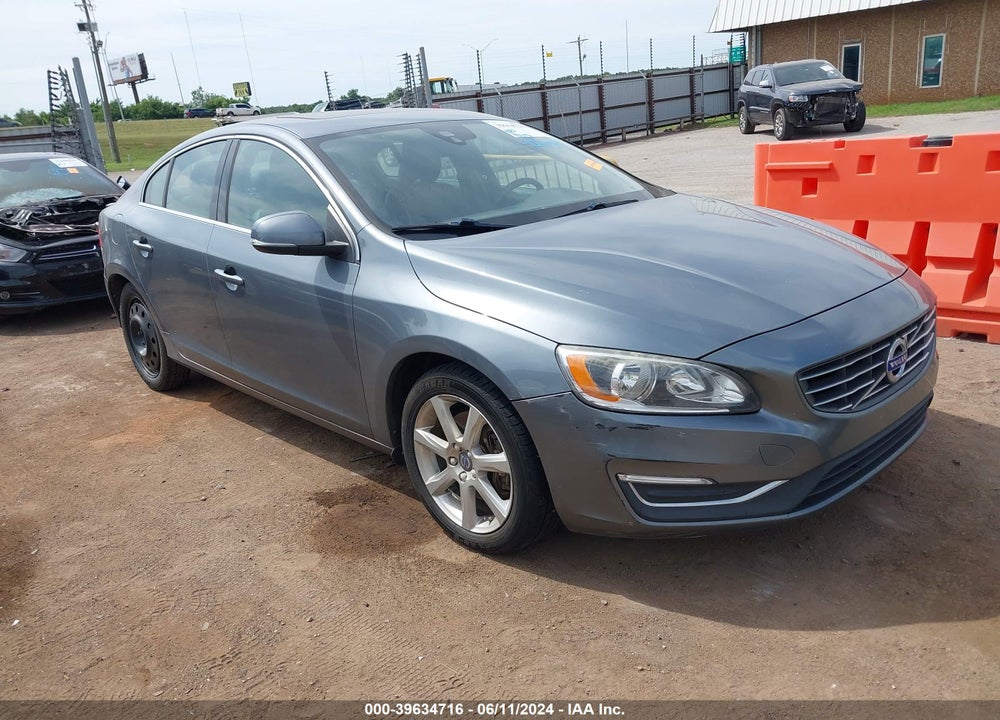 2016 VOLVO S60 T5 PREMIER VIN: YV1612TK6G2407359