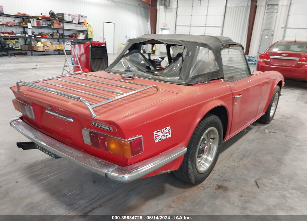1972 TRIUMPH TIGER VIN: CC79817U
