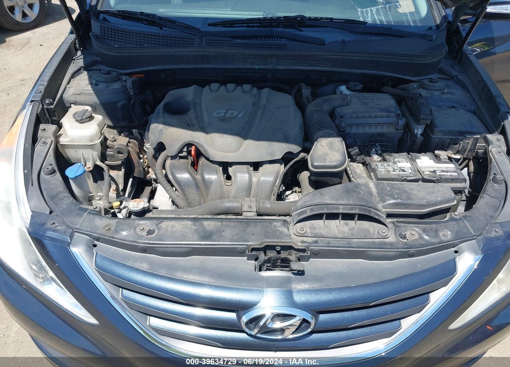 2014 HYUNDAI SONATA GLS VIN: 5NPEB4AC1EH862895