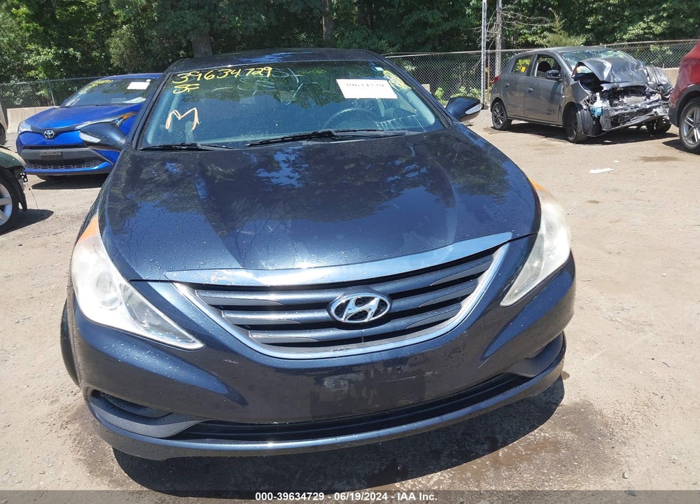 2014 HYUNDAI SONATA GLS VIN: 5NPEB4AC1EH862895
