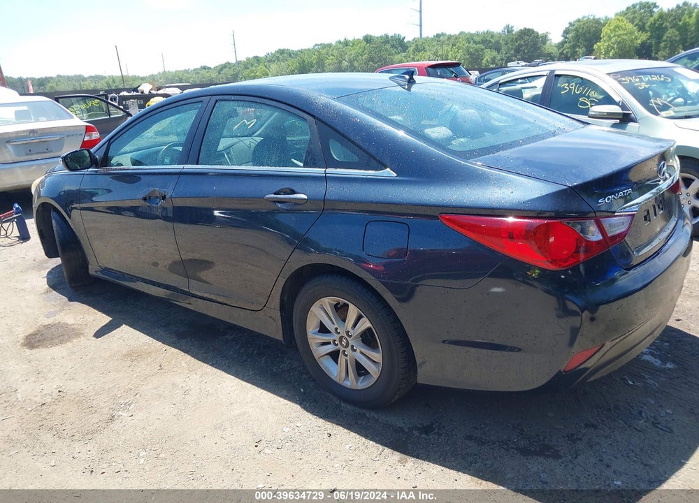 2014 HYUNDAI SONATA GLS VIN: 5NPEB4AC1EH862895
