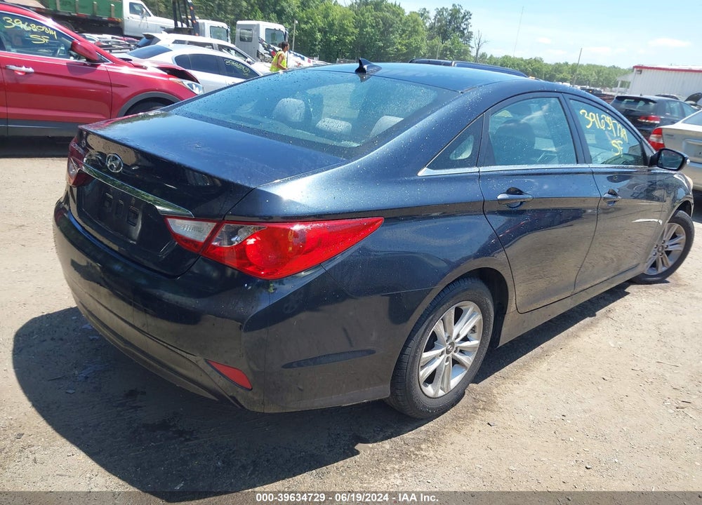 2014 HYUNDAI SONATA GLS VIN: 5NPEB4AC1EH862895