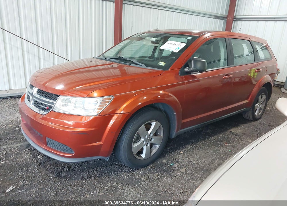 2013 DODGE JOURNEY AMERICAN VALUE PKG VIN: 3C4PDCAB4DT578048