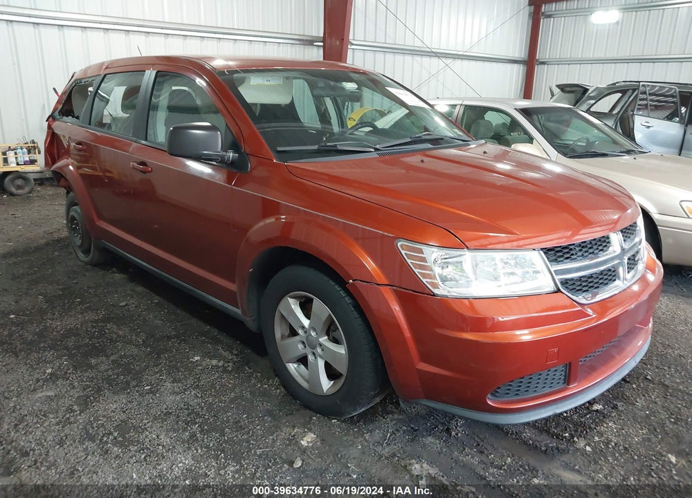 2013 DODGE JOURNEY AMERICAN VALUE PKG VIN: 3C4PDCAB4DT578048