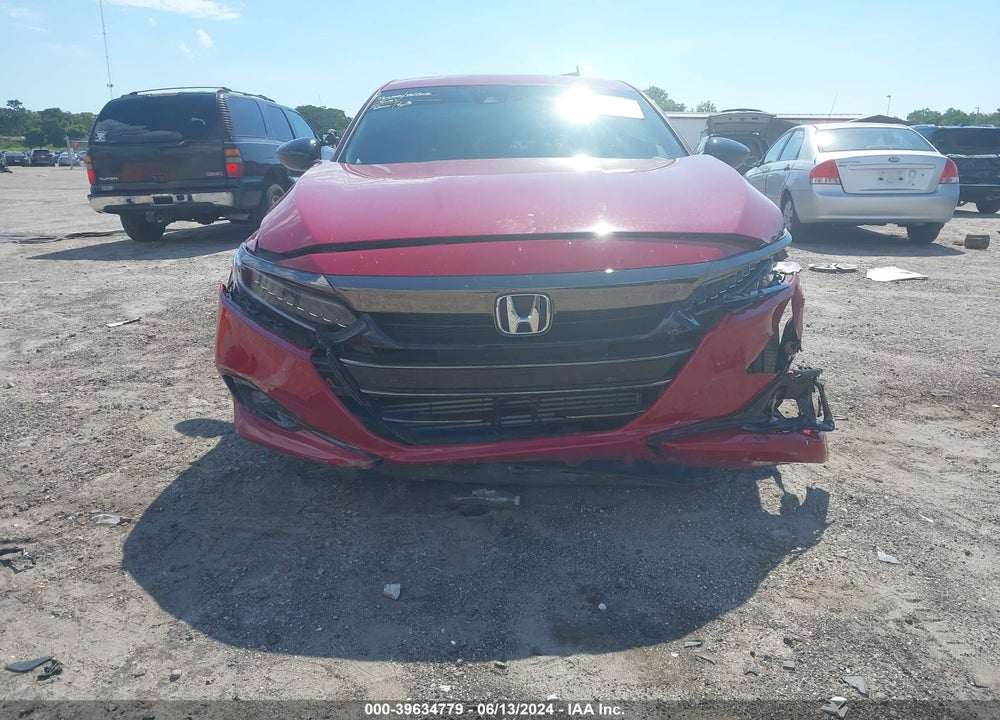 2022 HONDA ACCORD SPORT 2.0T VIN: 1HGCV2F30NA010610