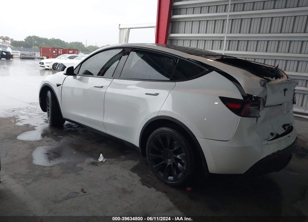 2023 TESLA MODEL Y VIN: 7SAYGDEE1PF691905