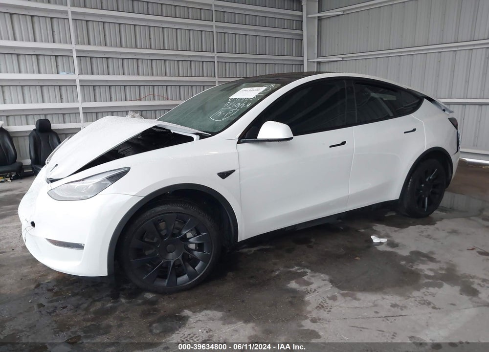 2023 TESLA MODEL Y VIN: 7SAYGDEE1PF691905