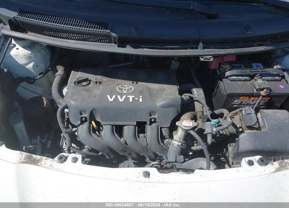 2009 TOYOTA YARIS VIN: JTDKT903495240604