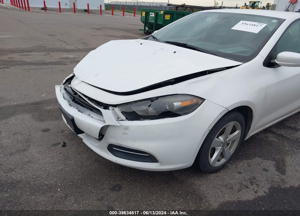 2016 DODGE DART SXT VIN: 1C3CDFBB0GD661344