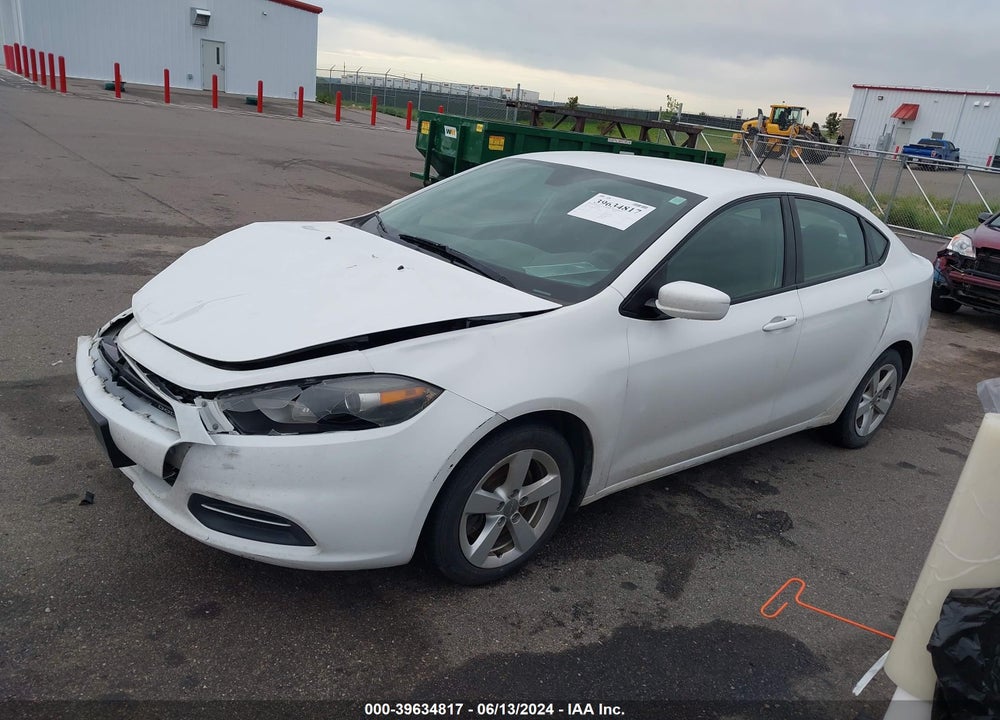 2016 DODGE DART SXT VIN: 1C3CDFBB0GD661344