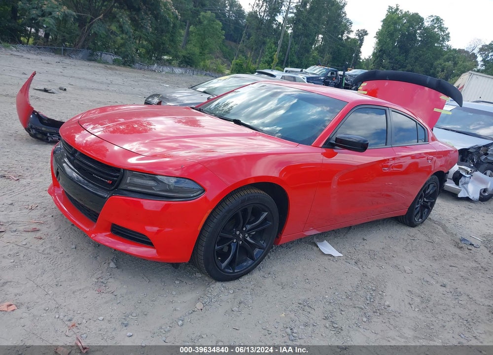 2018 DODGE CHARGER SXT RWD VIN: 2C3CDXBG6JH336757