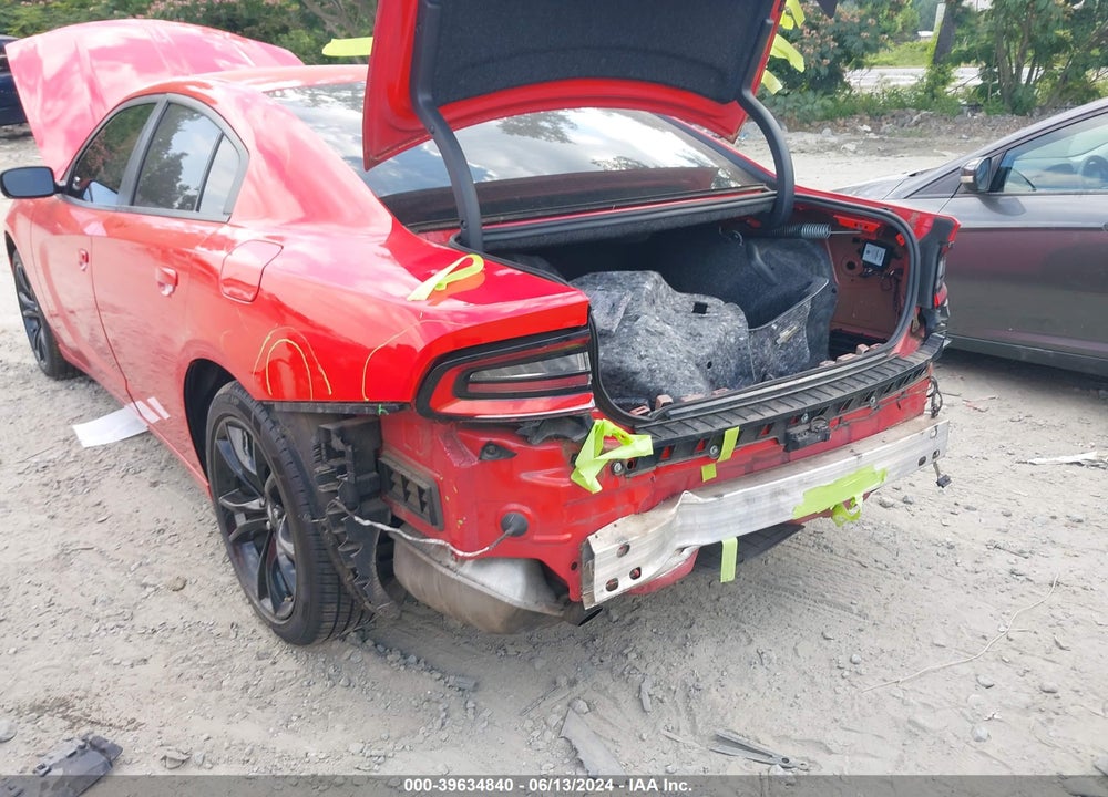 2018 DODGE CHARGER SXT RWD VIN: 2C3CDXBG6JH336757
