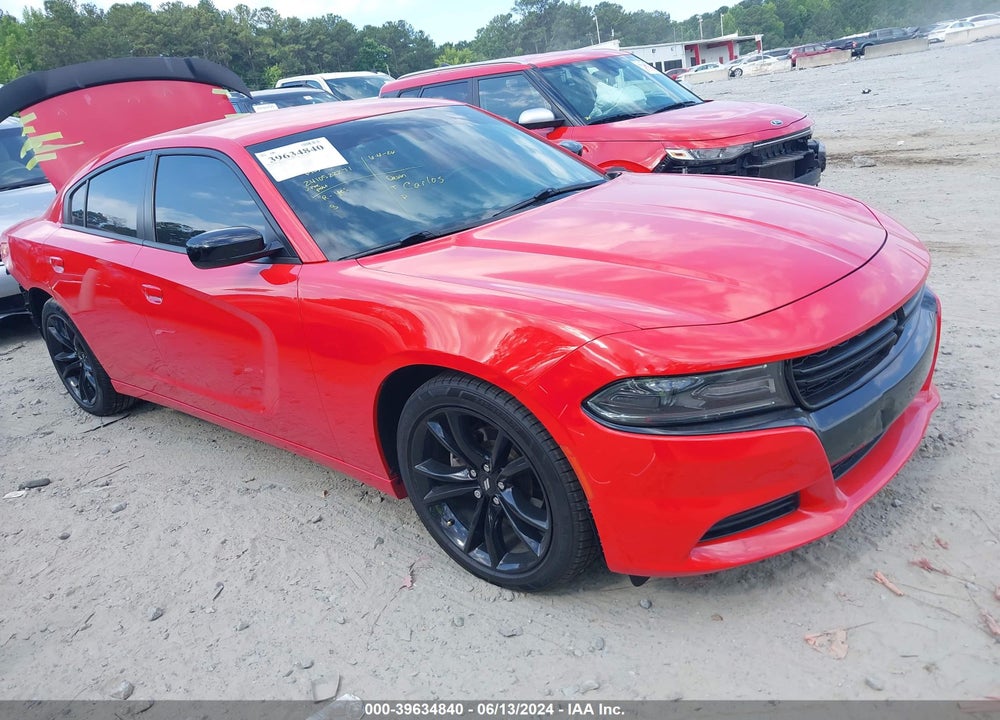 2018 DODGE CHARGER SXT RWD VIN: 2C3CDXBG6JH336757