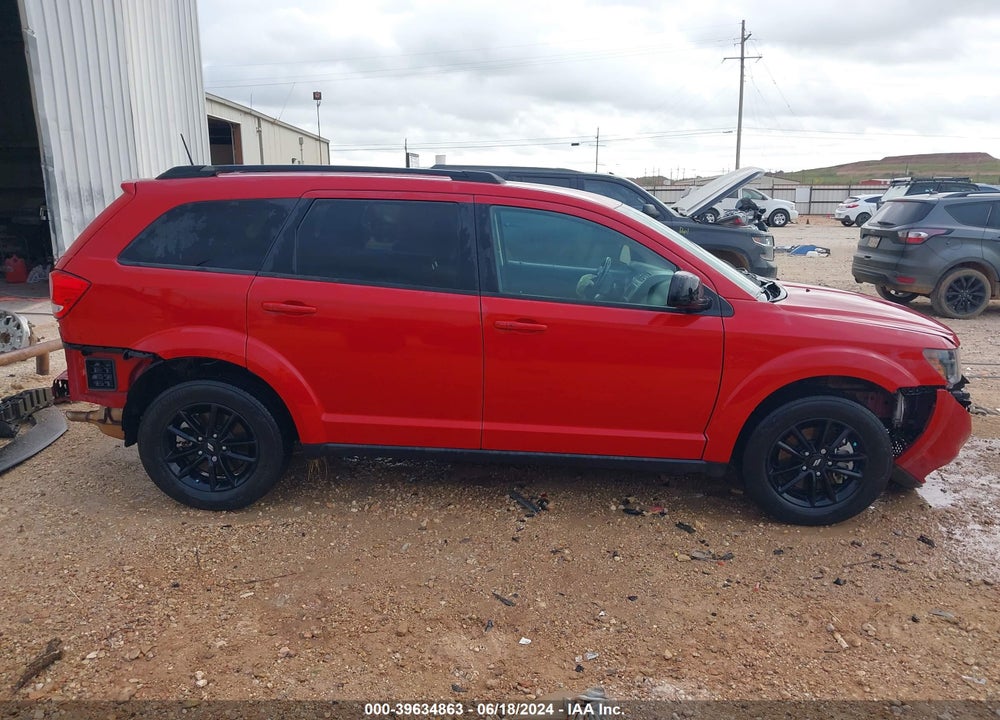 2019 DODGE JOURNEY SE VIN: 3C4PDCBB2KT867098