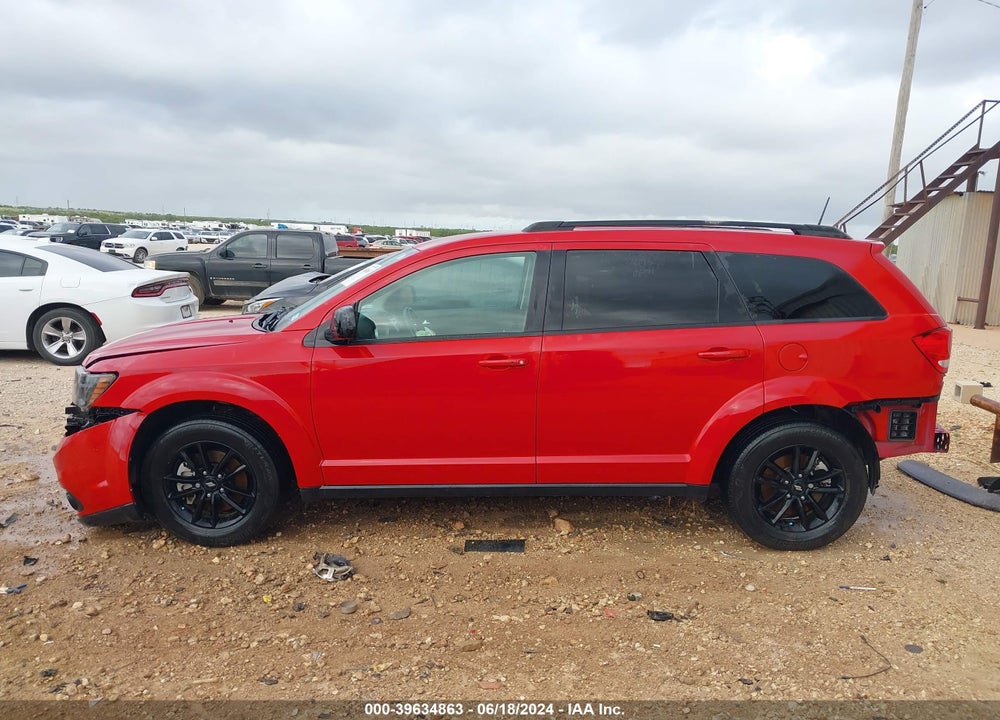 2019 DODGE JOURNEY SE VIN: 3C4PDCBB2KT867098