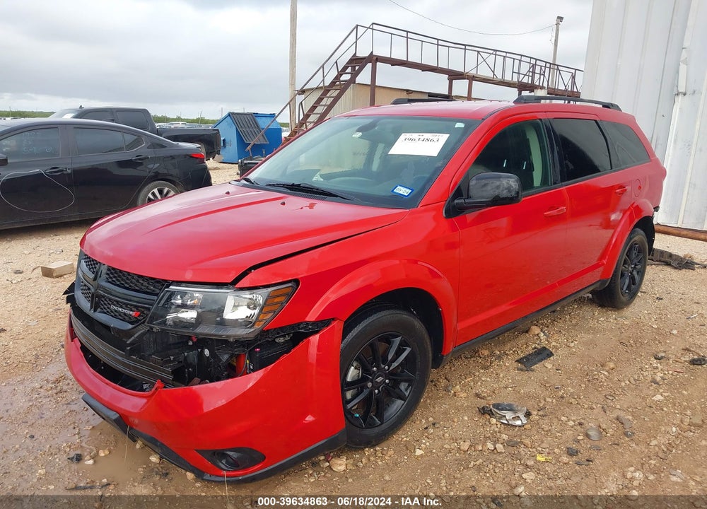 2019 DODGE JOURNEY SE VIN: 3C4PDCBB2KT867098