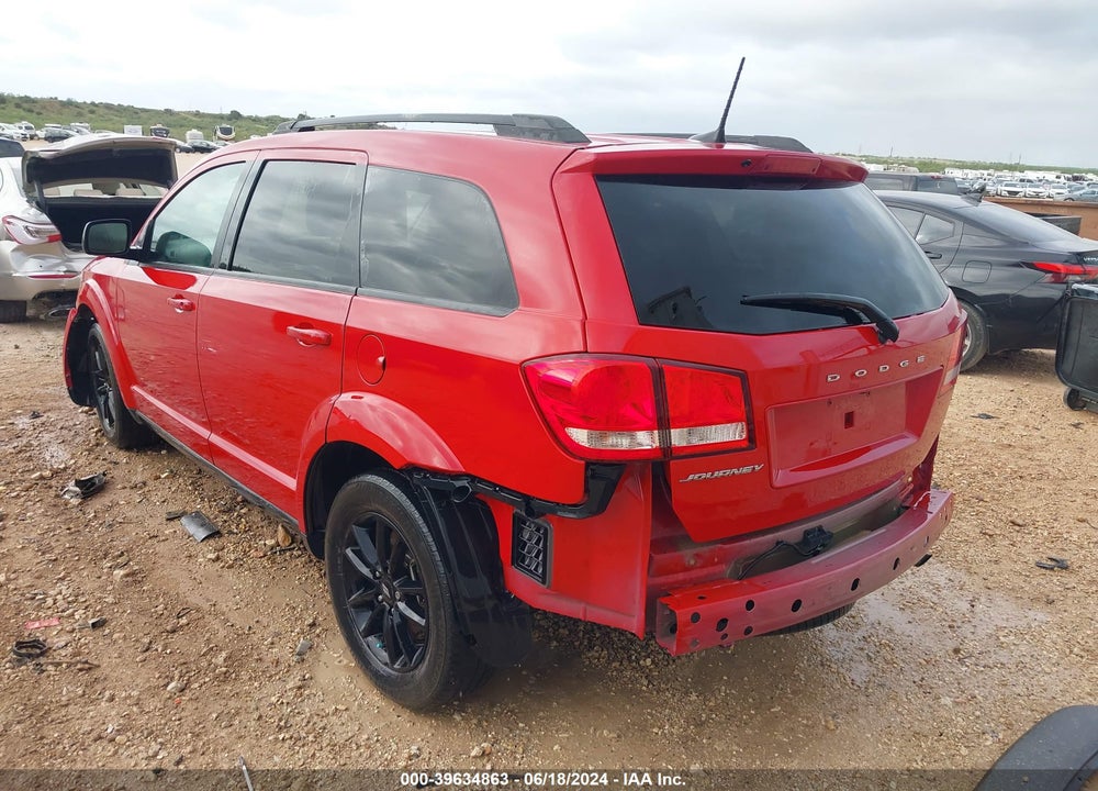 2019 DODGE JOURNEY SE VIN: 3C4PDCBB2KT867098