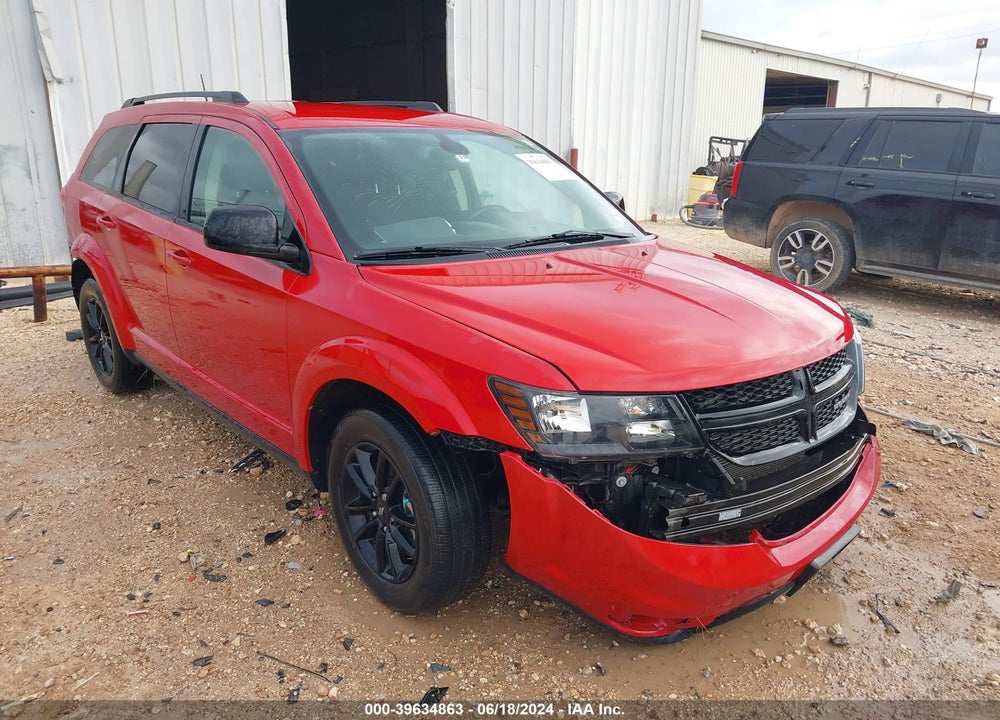 2019 DODGE JOURNEY SE VIN: 3C4PDCBB2KT867098