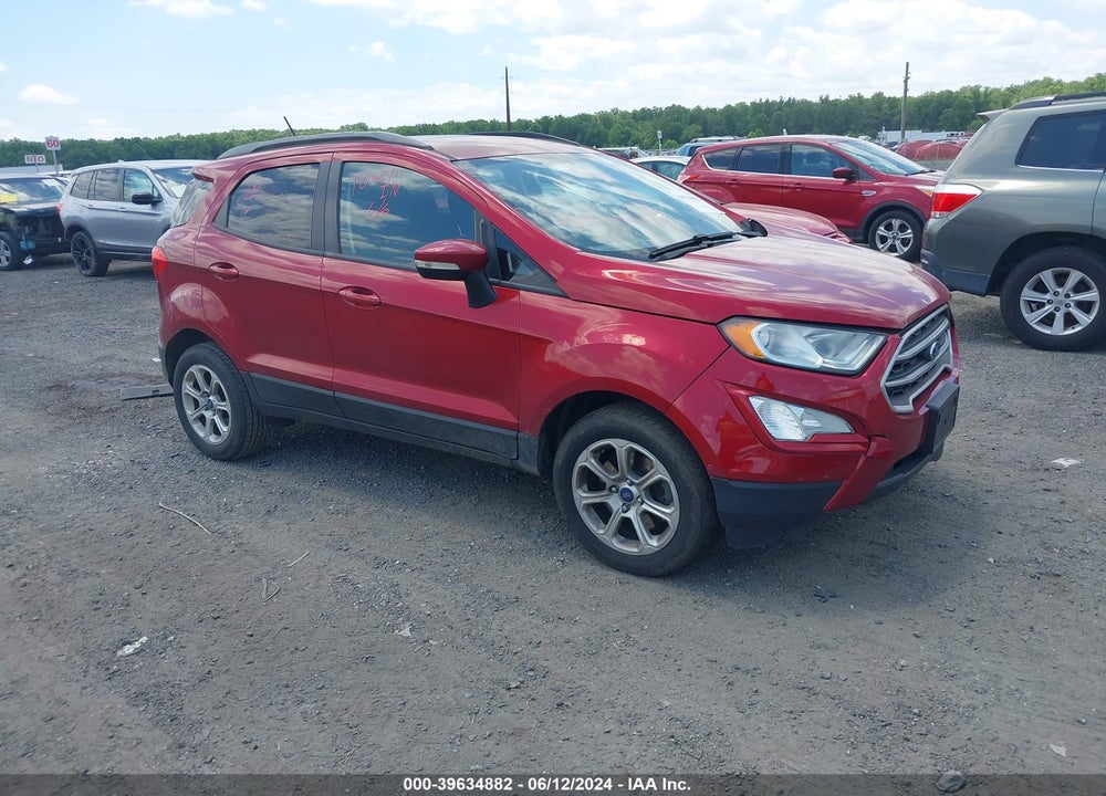 2018 FORD ECOSPORT SE VIN: MAJ3P1TEXJC173052