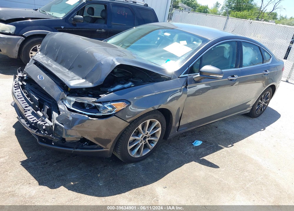 2017 FORD FUSION SE VIN: 3FA6P0HD2HR406294