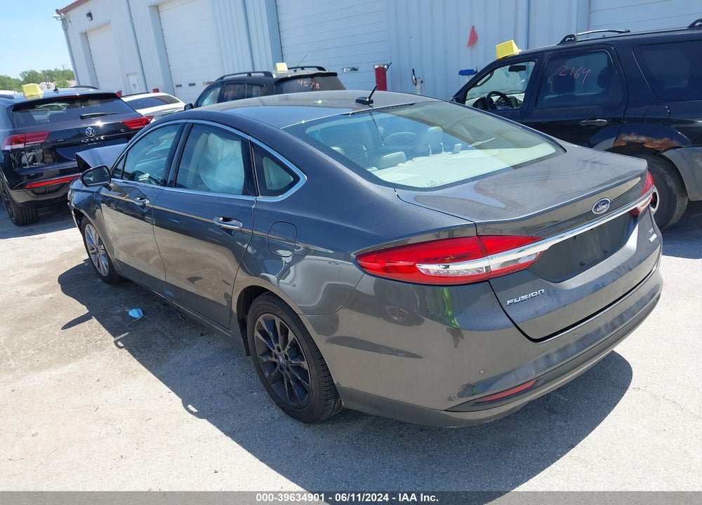 2017 FORD FUSION SE VIN: 3FA6P0HD2HR406294