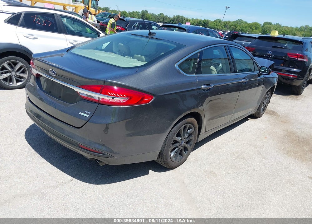 2017 FORD FUSION SE VIN: 3FA6P0HD2HR406294