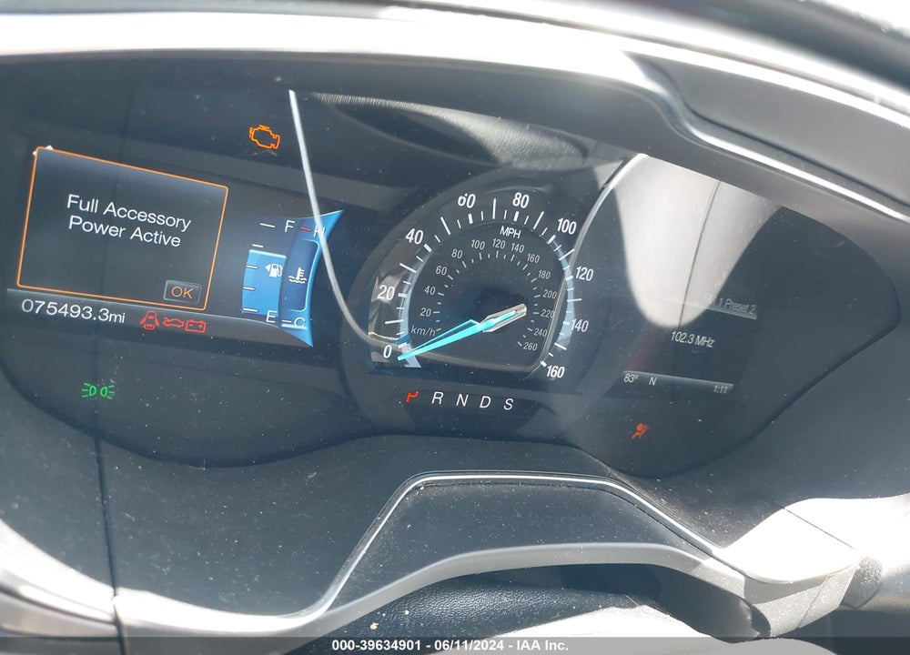 2017 FORD FUSION SE VIN: 3FA6P0HD2HR406294
