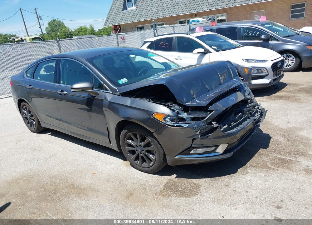 2017 FORD FUSION SE VIN: 3FA6P0HD2HR406294