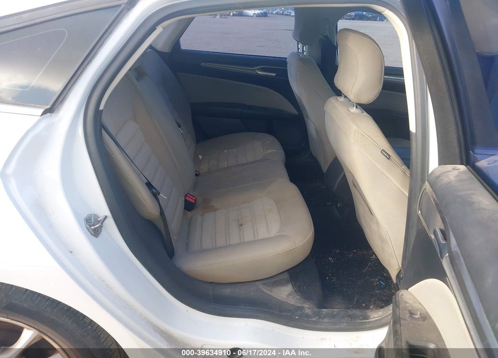 2017 FORD FUSION S VIN: 3FA6P0G72HR252018